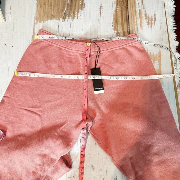 Monrow Pink Track Pants - Picture 6 of 7